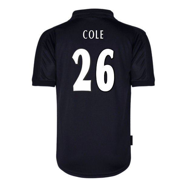 2000 West Ham United Out Shirt Black Uniform (Cole 26)